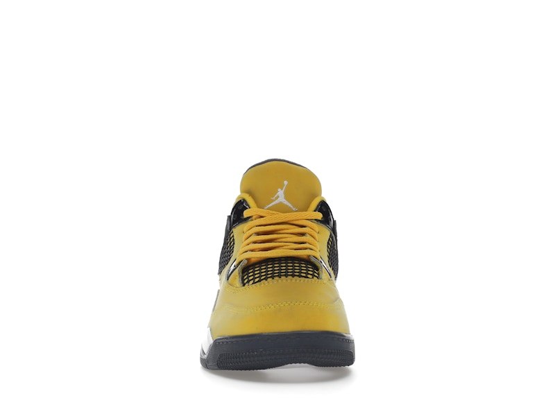 Air Jordan 4 Retro Lightning 2021 (PS) - Tour Yellow/White-Dark Blue Grey - BQ7669-700 - 10