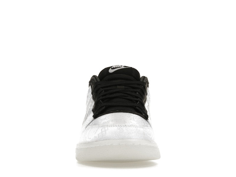 Nike Dunk Low Clot Fragment White - White/Black - FN0315-110 - 10