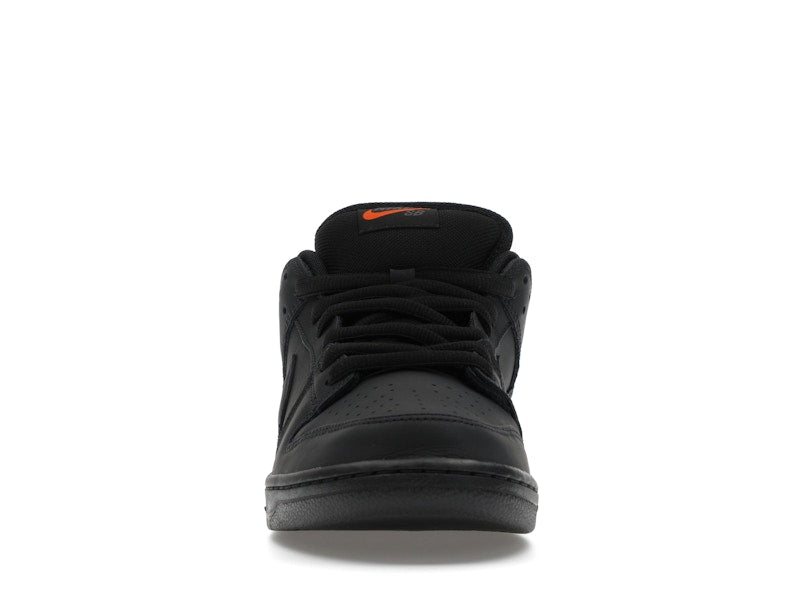 Nike Sb Dunk Low Pro Triple Black - Black/Anthracite/Safety Orange - FJ1674-001 - 10