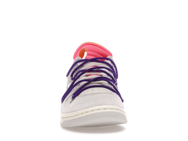 Nike Dunk Low Off White Lot 15, vista a 360 gradi 10 di 36