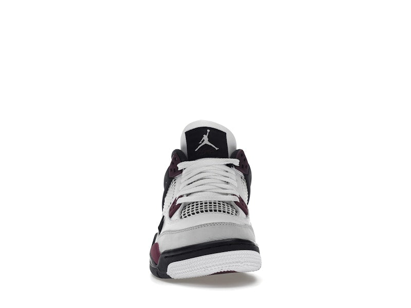 Air Jordan 4 Retro PSG Paris Saint-Germain (GS) - White/Bordeaux-Neutral Grey-Black - CZ6509-100 - 10