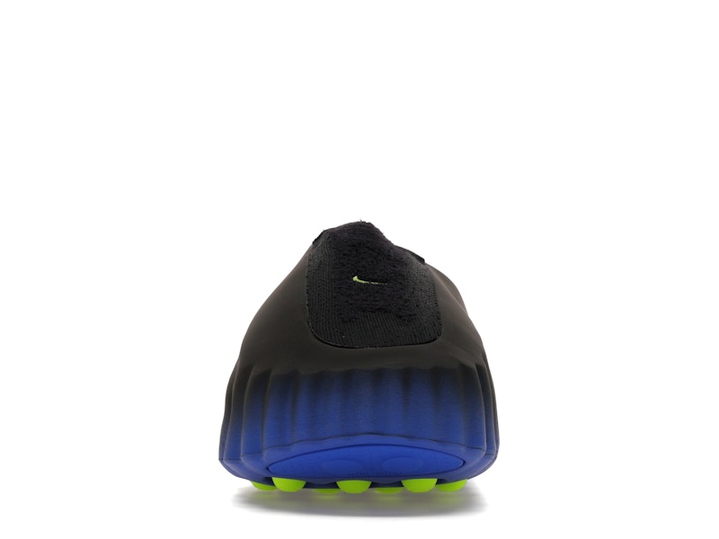 Nike Mind 001 Flyknit Slide Hyper Royal Black, vista a 360 gradi 10 di 36