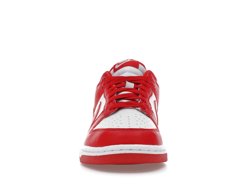 Nike Dunk Low Next Nature St Johns Womens - White/University Red - DD1873-116 - 10
