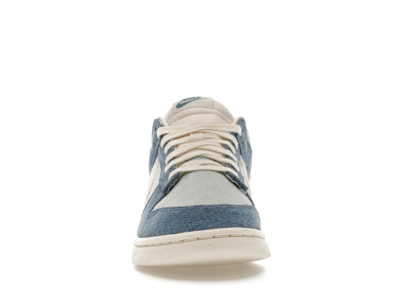 Nike Dunk Low Smokey Blue Denim (Women's), vista a 360 gradi 10 di 36