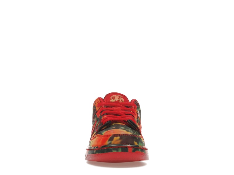 Nike Sb Dunk Low The Wizard Of Oz Poppy Field (PS) - Varsity Red/Varsity Red/University Gold - FZ1236-600 - 10