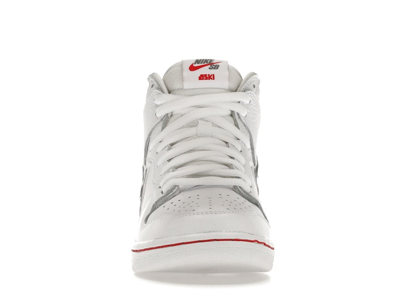 Nike SB Dunk High Oski Great White - White/Cool Grey-White-White - DC8908-105 - 10