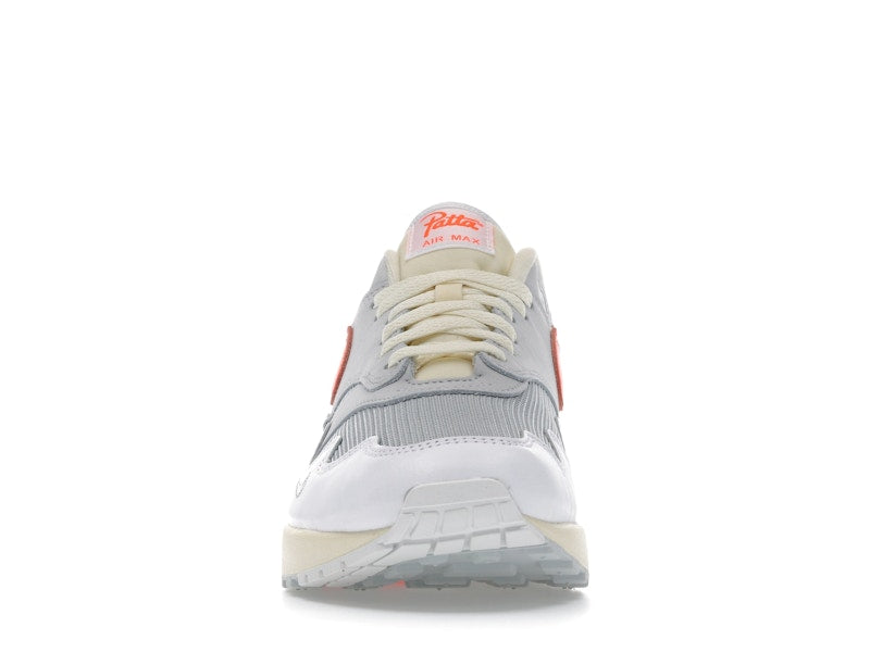 Nike Air Max 1 Patta Waves White Hyper Crimson - White/Hyper Crimson/Pure Platinum - II7055-100 - 10