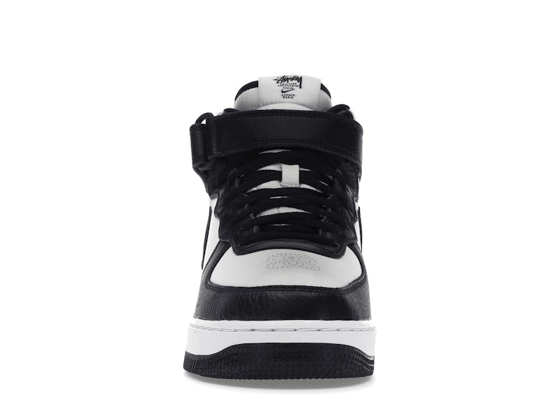 Nike Air Force 1 Mid Stussy Light Bone Black