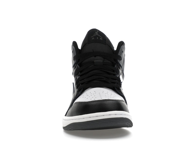 Air Jordan 1 Mid Black White Iron Grey