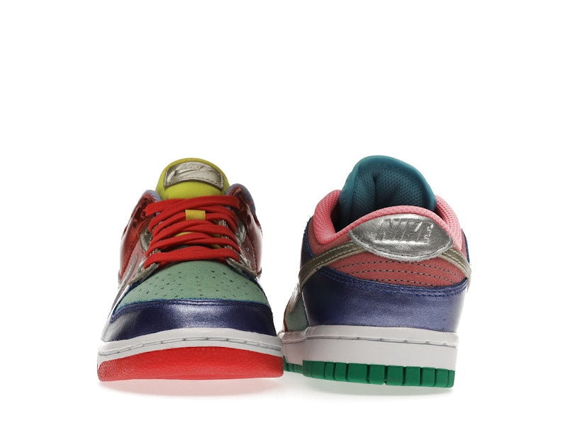 Nike Dunk Low Sunset Pulse (W) - Sunset Pulse/Silver-Purple Pulse - DN0855-600 / DD1872-600 - 10