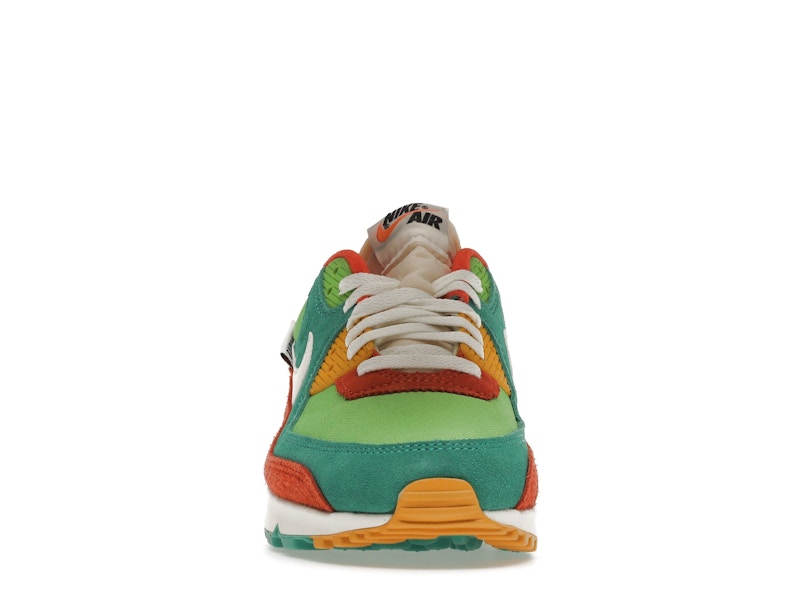 Nike Air Max 90 SE Running Club - Roma Green/Sail/Orange/Mean Green - DC9336-300 - 10