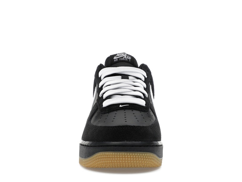 Nike Air Force 1 Low '07 LV8 Black Gum Light Brown White, vista a 360 gradi 10 di 36