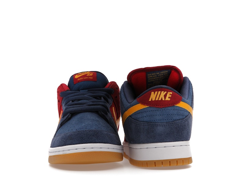 Nike Sb Dunk Low Barcelona - Maroon/Navy-Gold - DJ0606-400 - 10