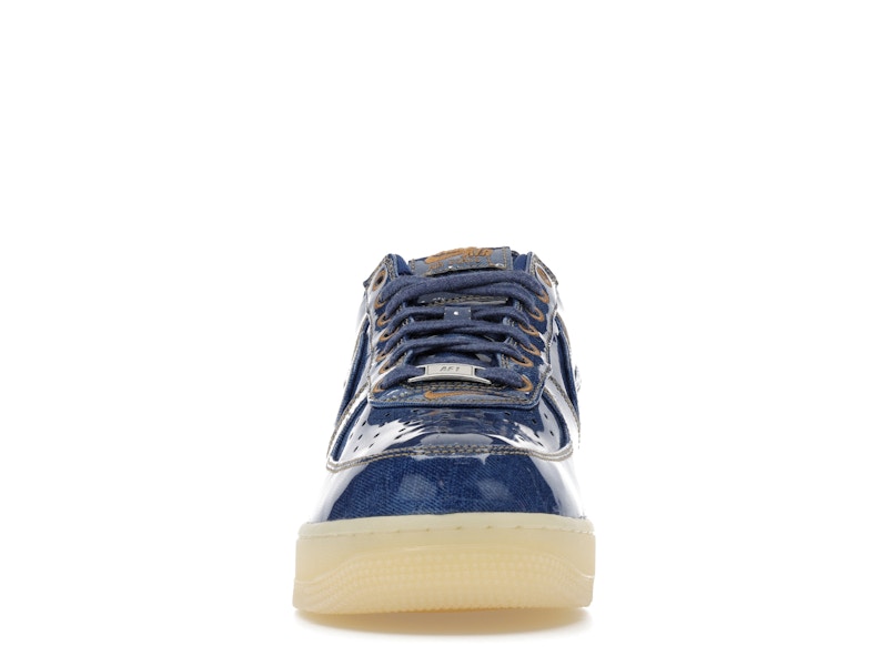 Nike Air Force 1 Low Patent Denim - Coastal Blue/Natural/Flax/Coastal Blue - IM5757-400 - 10