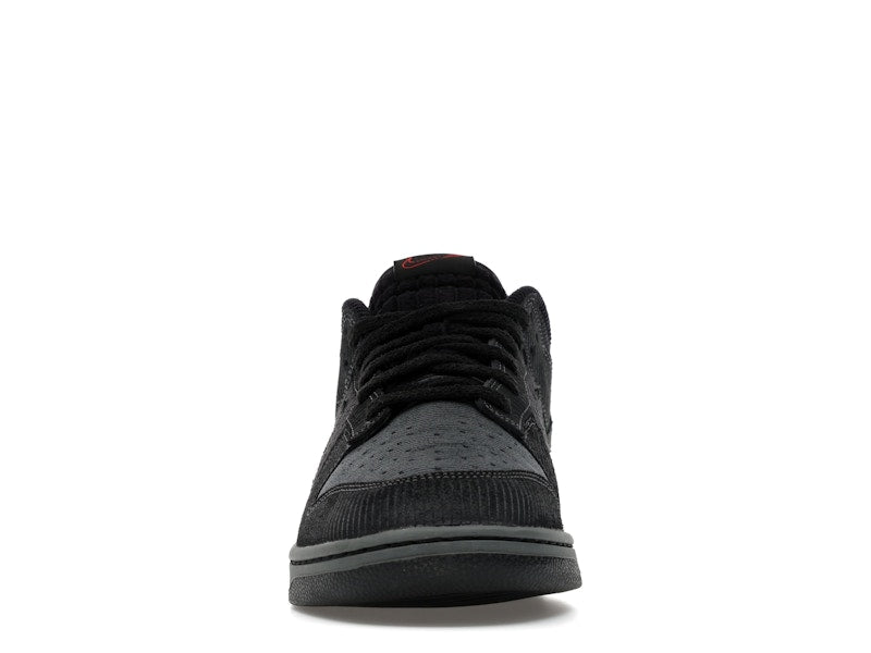 Nike Dunk Low Retro Premium Black Corduroy - Black/Anthracite/Anthracite - IB7746-001 - 10
