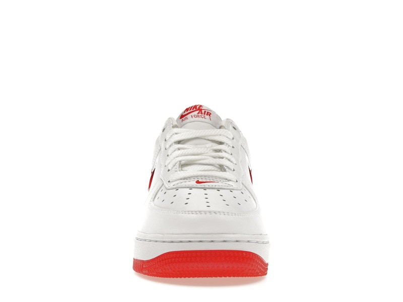 Nike Air Force 1 Low '07 Retro Color of the Month Jewel Swoosh University Red