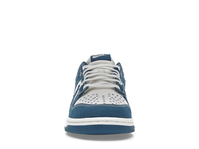Nike Dunk Low Industrial Blue Sashiko - Summit White/Industrial Blue - DV0834-101 - 10