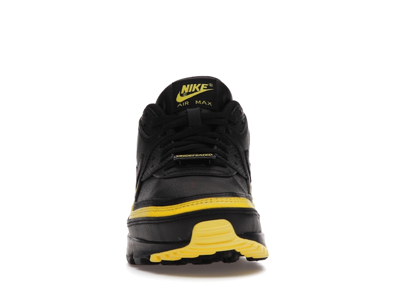 Nike Air Max 90 Undefeated Black Optic Yellow - Black/Optic Yellow - CJ7197-001 - 10