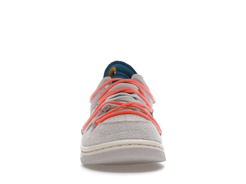 Nike Dunk Low Off White Lot 19 - Sail/Neutral Grey-Orange Pulse - DJ0950-119 - 10