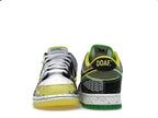 Nike Dunk Low What The Duck Away University Of Oregon Pe - White/Black/Metallic Silver/Apple Green - HV1454-100 - 10