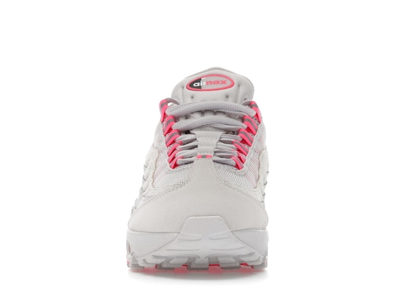 Nike Air Max 95 Og Big Bubble Vast Grey Hyper Pink Womens - Vast Grey/Hyper Pink/Pure Platinum/Platinum Tint/Black - IB6396-002 - 10