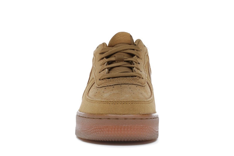 Nike Air Force 1 Low Wheat 2019 (GS) - Wheat/Gum Light Brown-Wheat - BQ5485-700 - 10