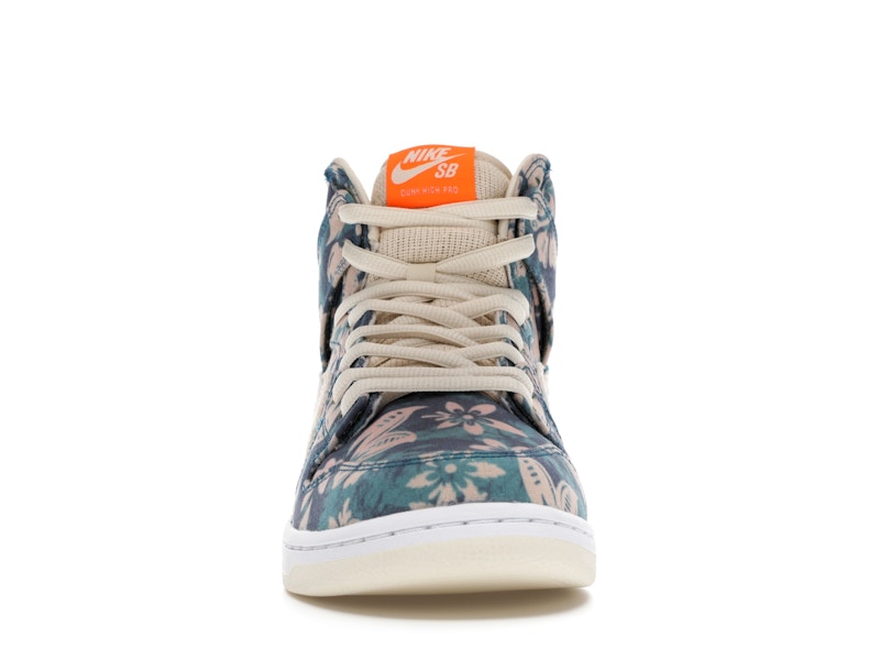 Nike SB Dunk High Hawaii - Sail/Blue-Green Aqua - CZ2232-300 - 10