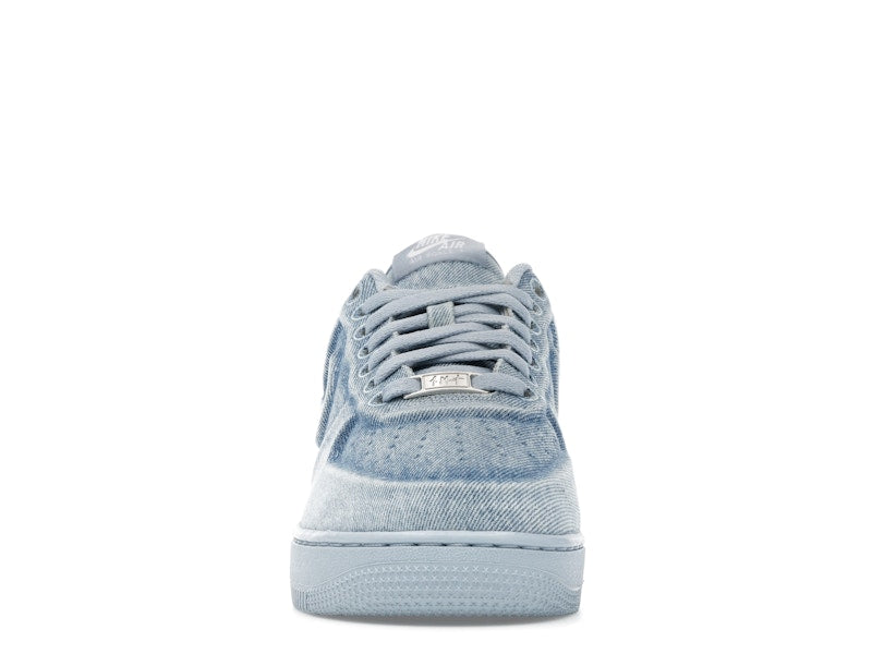 Nike Air Force 1 Low Ja Morant Denim Light Armory Blue - Light Armory Blue/White/Metallic Silver - IQ9773-400 - 10