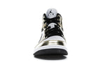 Air Jordan 1 Mid Metallic Gold Black White