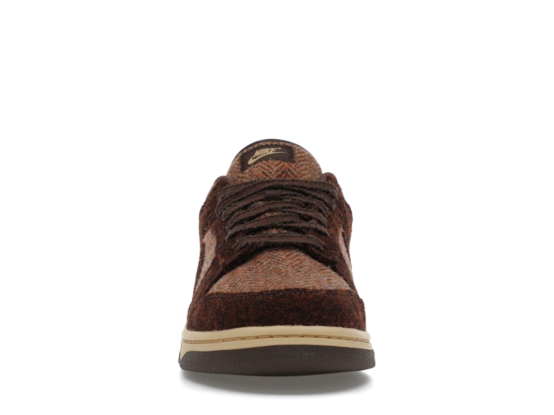 Nike Dunk Low Harris Tweed Sesame Womens - Sesame/Violet Mist/Baroque Brown - IO0052-200 - 10