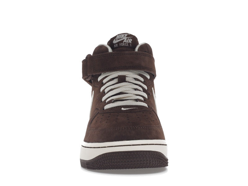 Nike Air Force 1 Mid Qs Chocolate - Chocolate/Cream - DM0107-200 - 10