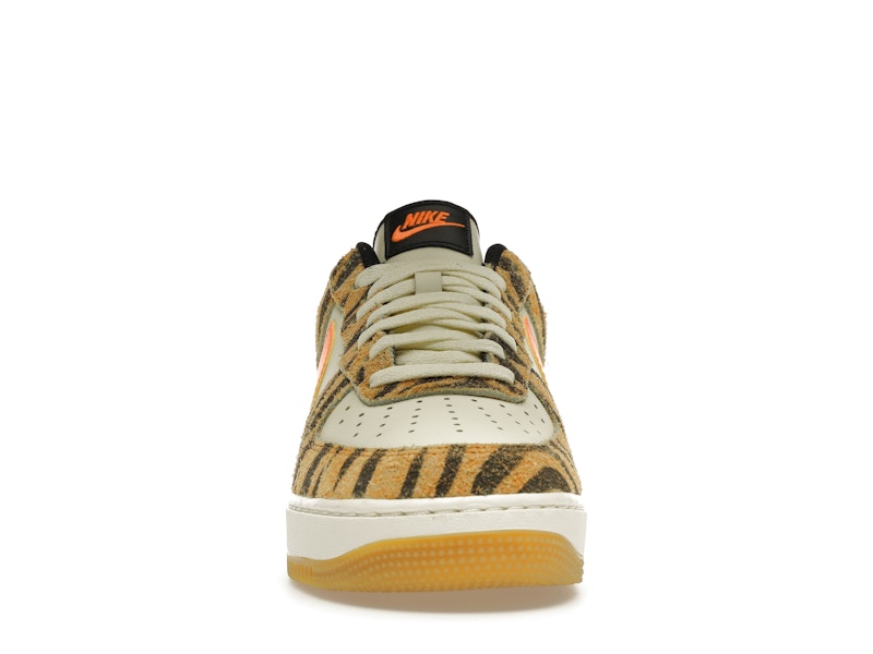 Nike Air Force 1 Low Daktari - Coconut Milk/Atomic Orange-Fuel Orange - DJ6192-100 - 10