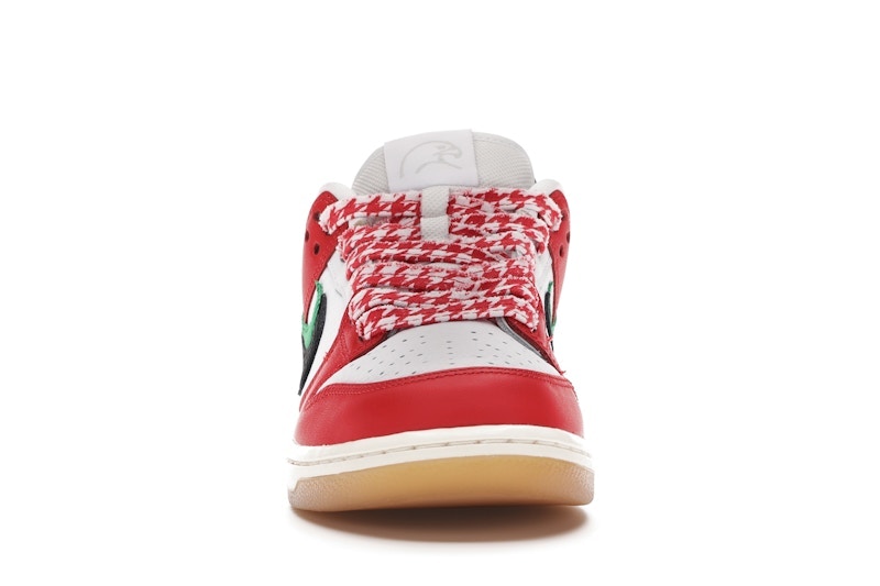 Nike SB Dunk Low Frame Skate Habibi - White/Black-Green-Red-Gum - CT2550-600 - 10