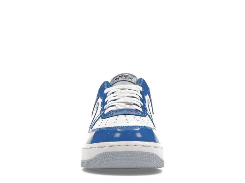 Nike Air Force 1 Low Blue Patent (Women's), vista a 360 gradi 10 di 36