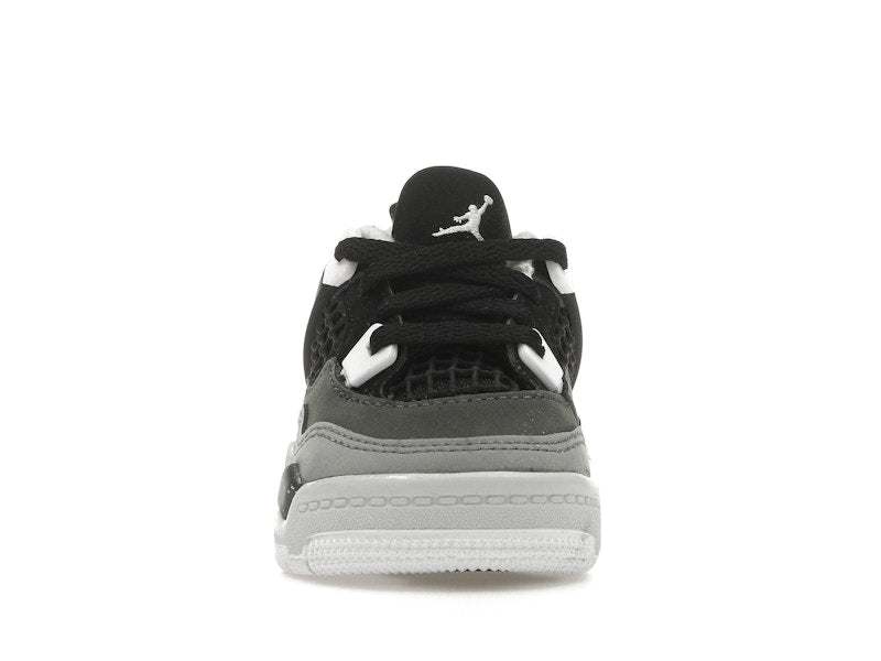 Air Jordan 4 Retro Fear 2024 (TD) - Black/White/Anthracite/Black/Pure Platinum - FV4538-002 - 10