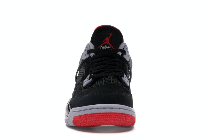 Air Jordan 4 Retro Bred 2019 (GS) - Black/Fire Red-Cement Grey-Summit White - air-jordan-4-retro-bred-2019-gs - 10