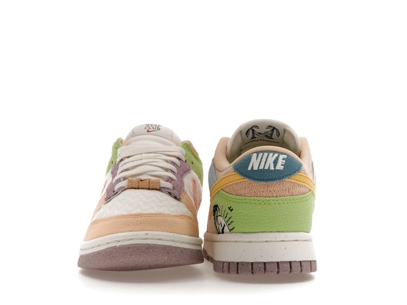 Nike Dunk Low Retro Sun Club Multi (W) - Sail/Sanded Gold-Light Madder Root - DQ0265-100 - 10