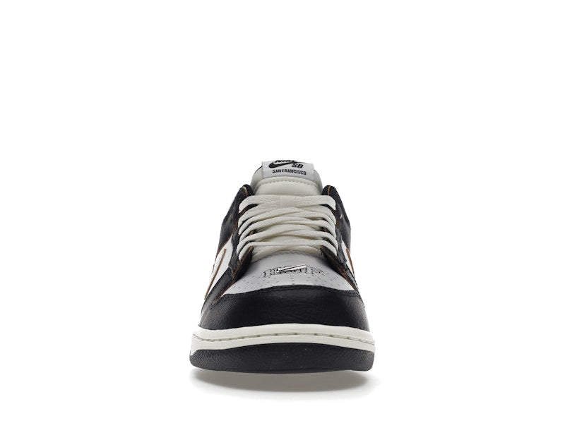 Nike SB Dunk Low HUF San Francisco - Black/White-Orange - FD8775-001 - 10
