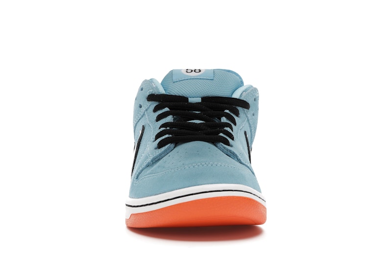 Nike Sb Dunk Low Club 58 Gulf - Blue Chill/Safety Orange-Black-White - BQ6817-401 - 10