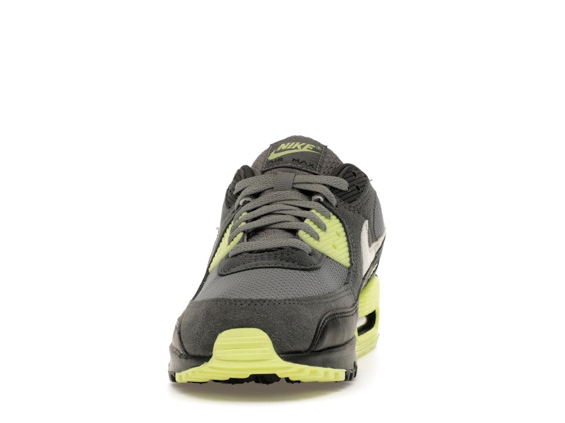 Nike Air Max 90 Smoke Grey Light Lemon Twist, vista a 360 gradi 11 di 36