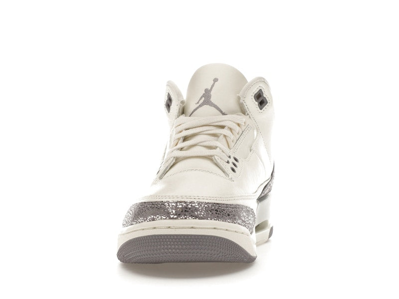 Air Jordan 3 Retro Sail Cement Grey, vista a 360 gradi 11 di 36