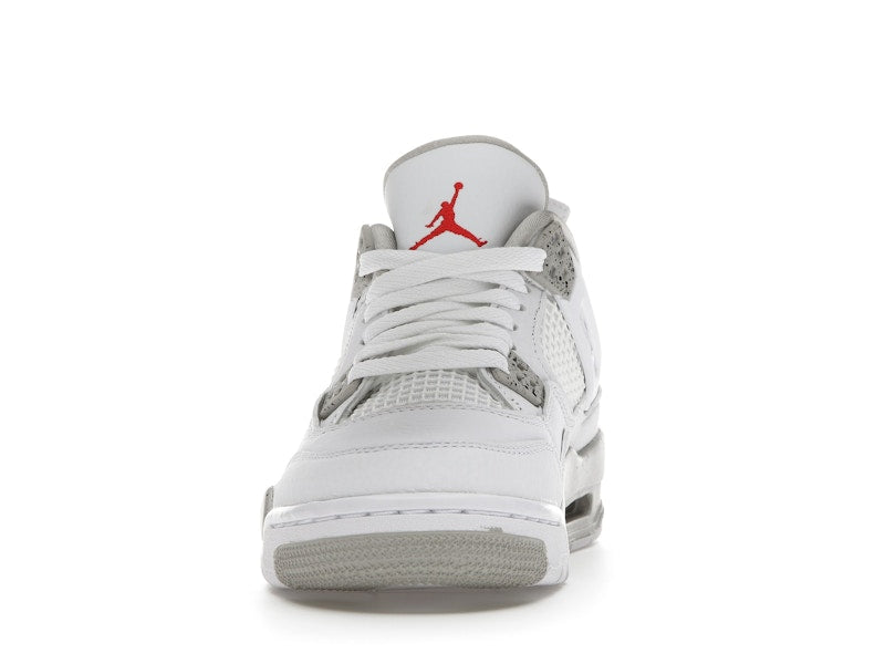 Air Jordan 4 Retro White Oreo 2021 (GS) - White/Tech Grey-Black-Fire Red - DJ4699-100 - 11