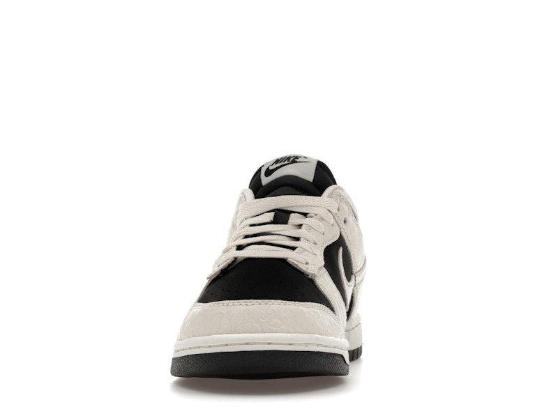 Nike Dunk Low Embossed Black Sail Womens - Black/Sail/Metallic Gold/Sail - IF3944-001 - 11