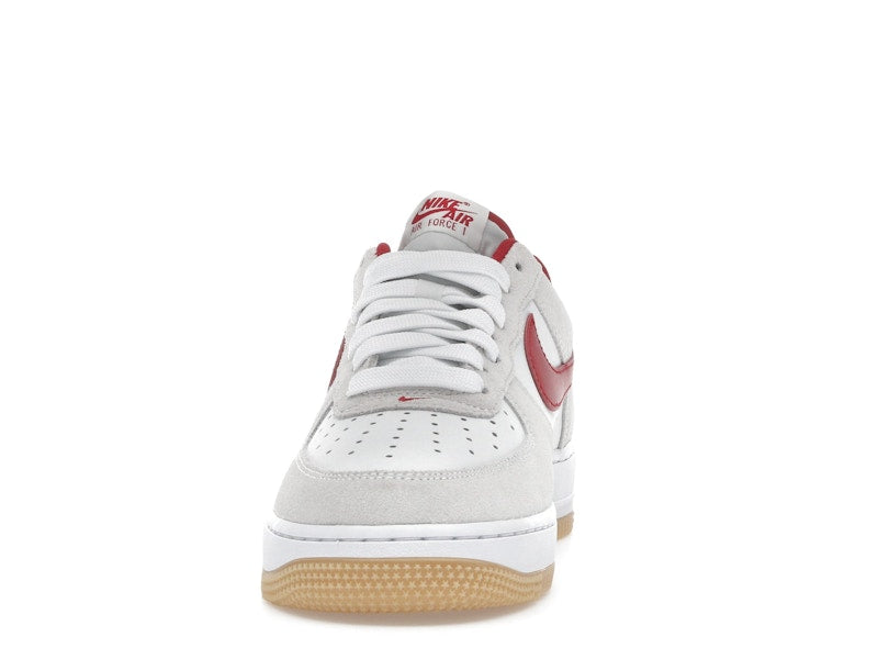 Nike Air Force 1 Low '07 LV8 Summit White Varsity Red Gum