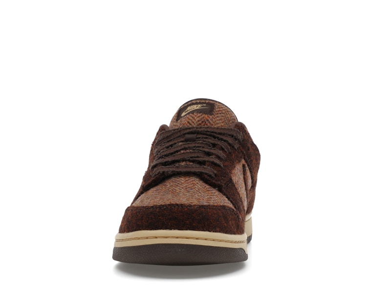 Nike Dunk Low Harris Tweed Sesame Womens - Sesame/Violet Mist/Baroque Brown - IO0052-200 - 11