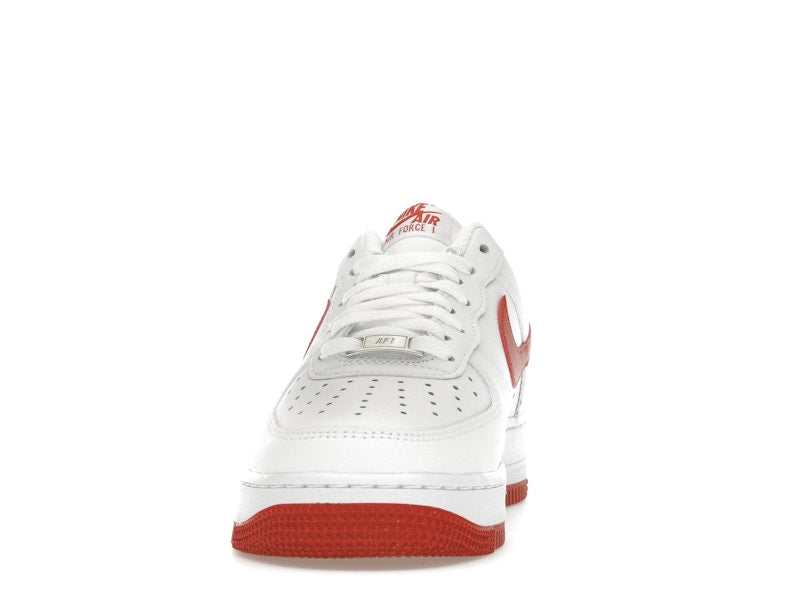 Nike Air Force 1 07 Dragon Red - White/White/Dragon Red - FJ4146-106 - 11