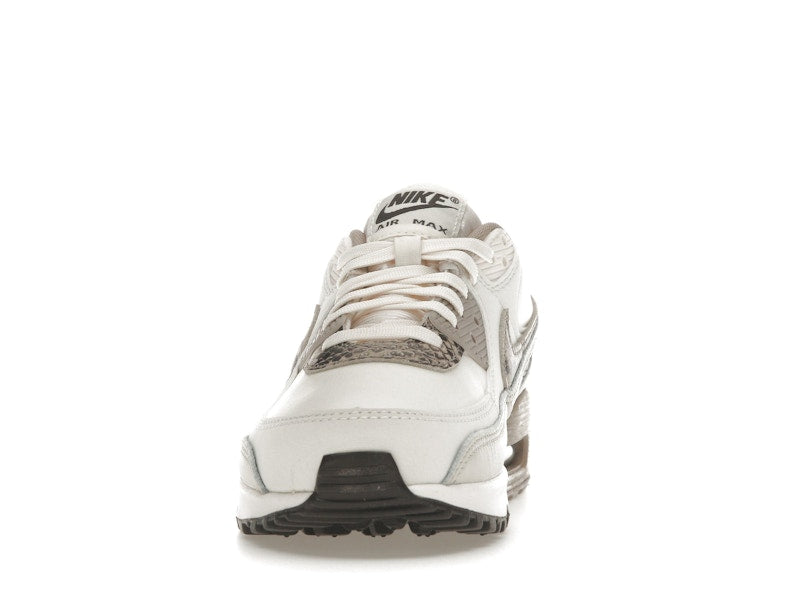 Nike Air Max 90 Light Pink Snakeskin Womens - Pink/Grey - HV4915-100 - 11