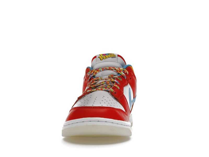 Nike Dunk Low Qs Lebron James Fruity Pebbles - Habanero Red/Laser Blue/White - DH8009-600 - 11
