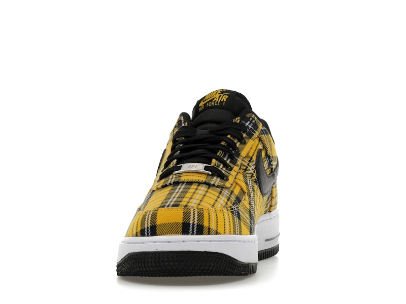 Nike Air Force 1 Low Clueless Yellow Plaid Womens - Multi-Color/Black/Yellow Ochre/White - IR5596-900 - 11