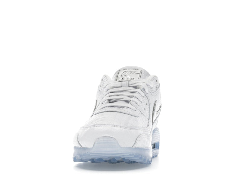 Nike Air Max 90 Terrascape White Croc Blue Tint - White/Blue Tint/Pure Platinum/Chrome - IU3638-100 - 11